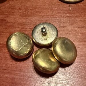 Gold Metal Buttons